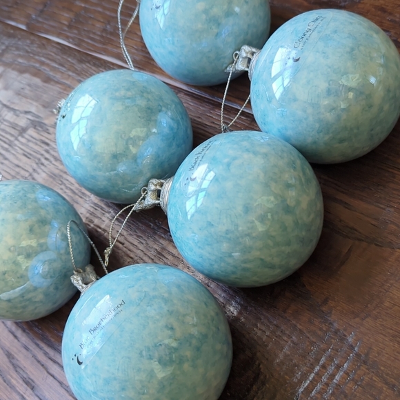 BRADFORD EDITIONS I NWT 6 "Spirit of the Wilderness" Ceramic Wolf Ornaments - Picture 13 of 14